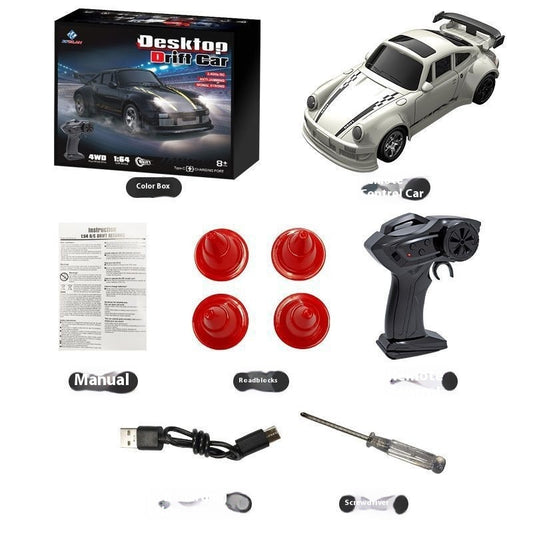 Mini RC Car 911 White