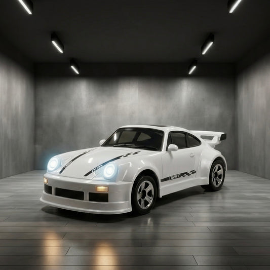 Mini RC Car 911 White
